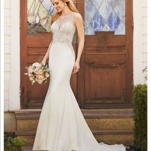Martina Liana Wedding Dress Size 16 NWT